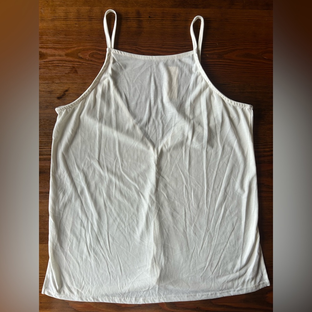 Anthropologie eri‎ + ali V Back Cami Tank Top Medium NWT